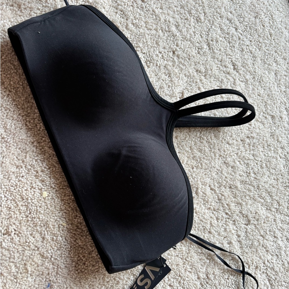 VSX Sleek Black Sports Bra
